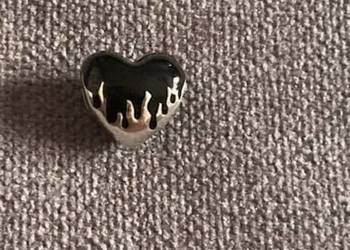 Charms do bransoletki pandora- serce dwustronne