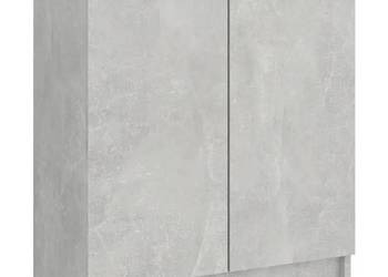 vidaXL Szafka na buty, betonowa szarość(SKU:811425)