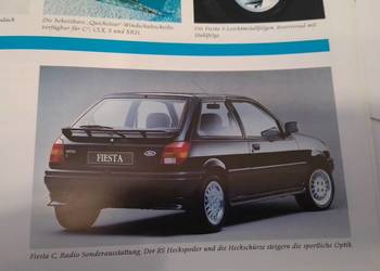 Ford Fiesta RS listwy progowe