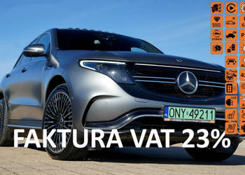 Mercedes EQC AMG skora kamery 360 nawi PANORAMA wentylacja masaze HEAD UP …