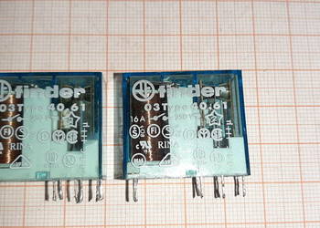 Przekaźnik FINDER 03TYP 40/61 21VDC 16A   2szt. (A78)