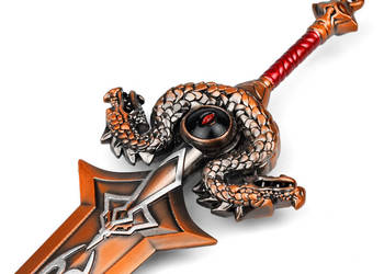 Wielki Miecz Bractwa | 28 cm | Metal | Brelok | Warcraft