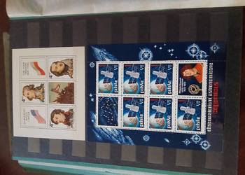 2 Klasery pełne znaczków PRL