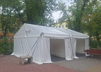 Namioty plenerowe stabilna konstrukcja;