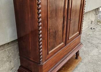 *Piękna duża komoda biedermeier XIXw.* KOMPLET
