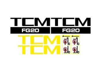 Naklejki oklejenie - TCM FG20 Zamiennik