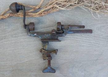 Myślistwo łowiectwo zabytkowa maszynka do elaboracji amunicji myśliwskiej Myślistwo łowiectwo zabytkowa maszynka do elaboracji amunicji myśliwskiej