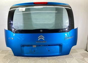 KLAPA TYŁ CITROEN C3 PICASSO Hatchback KGW - NIEBIESKI LAKIER BELLE-IL