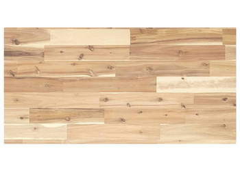 Blat do stołu 100x40x2 cm prostokątny lite drewno akacjowe WM-4008746