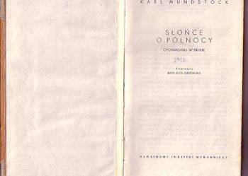 (6362) SŁOŃCE O PÓŁNOCY (OPOWIADANIA WYBRANE) – KARL MUNDSTO