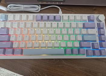 nowa podświetlana mechaniczna klawiatura dla graczy ajazz ak820, brak parag