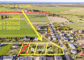 Do sprzedaży działka 1156m2 Wierzchucino Kapitańska