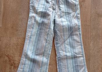 Sztruksowe spodnie dla dziewczynki