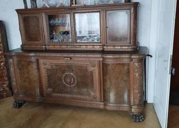 Piękny komplet do jadalni, antyk