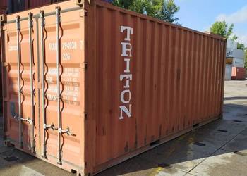 PROMOCJA Kontener Morski Magazynowy Budowlany - 20DV używany-Pilawa