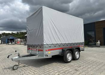 Przyczepka samochodowa TEMARED PRO 3015/2 przyczepa lekka plandeka 140cm