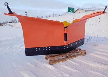 Ciężki pług strzałkowy mocny ATMP model2 drogowy 2,4 - 3,3m