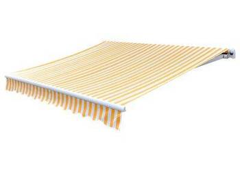 vidaXL Zadaszenie, żółty słonecznikowy i biały, 3x2,5 m (bez ram(SKU141016)