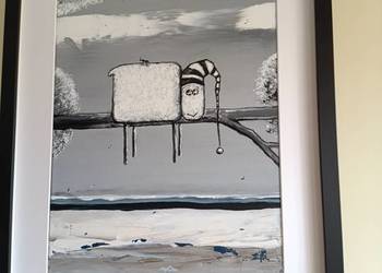 Obraz - Andrzej Cybura – mrówka 30x40 cm oprawiony gotowy do zawieszenia
