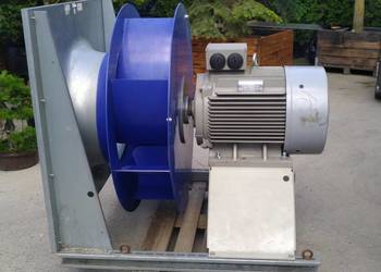 Nowy wentylator - silnik 37kw Siehl Abegg - wyciąg