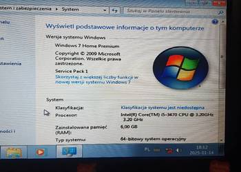 Komputer stacjonarny hp i5 6gb ram ddr3 2gb 500gb dysk sata