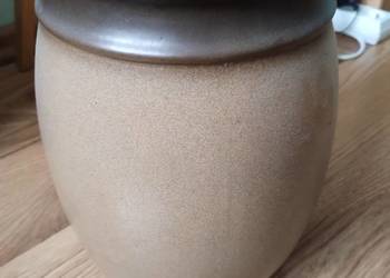 PRL wazon ceramiczny Bochnia duży