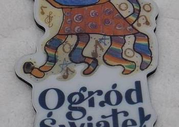 Magnes na lodówkę, Ogród Świateł 2022, 4x8cm (Kolekcje, magnesy)
