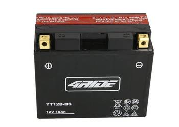 Akumulator motocyklowy 4 RIDE YT12B-BS 12V 10Ah 180A (AGM, Lewy+)