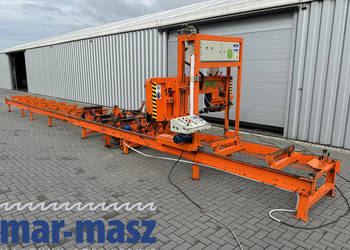 Trak pilarka taśmowa pozioma WIREX typ CZ-1 do kłód hydrauliczny