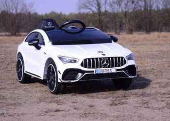BAWIBUS.PL Auto samochód na akumulator MERCEDES CLA 45 na roczek