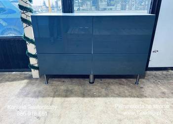 Komoda BESTÅ biały / Lappviken / Stubbarp ciemnoszary, Transport