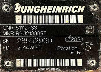 Rexroth A4VG56, A4VG56EP3D1 / 32R - NAC13F023SC - S (R902138898) Pompa