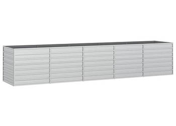Donica do podwyższonej rabaty 400x80x77 cm stal galwanizowana WM-316900