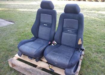 Fotele Przednie RECARO Sportowe Ford Mondeo MK2 Podgrzewane WIĄZKA Komplet