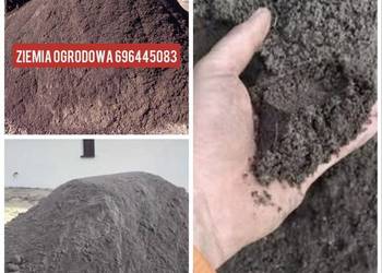 Ziemia ogrodowa przesiewana kompost czarnoziem