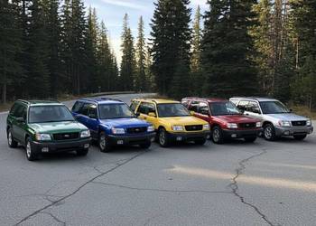 SUBARU FORESTER  prawie wszystkie części