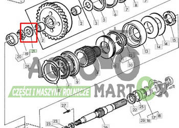 R93317 PODKŁADKA REGULACYJNA JD
