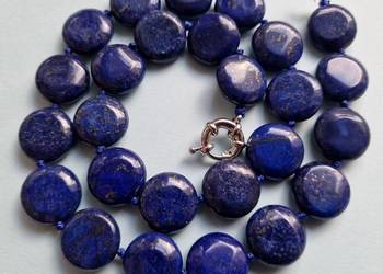 LAPIS LAZULI NASZYJNIK SYBERYJSKIE INSPIRACJE ETNO ART