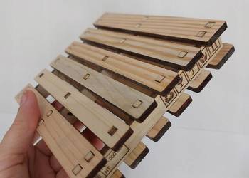 Podstawa Pod Kubek Paleta Euro Drewniana Podkładka Pod Szklanki 4 Sztuki