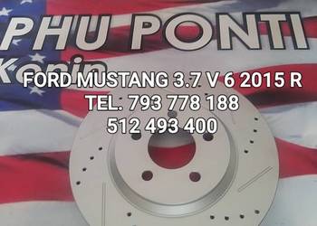 FORD MUSTANG 3.7 V 6 15-20 R TARCZE HAMULCOWE NACINANE NIERDZEWNE