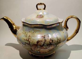 Dzbanek porcelanowy Karolina – PRL, scena miłosna