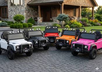 BAWIBUS.PL Autko na akumulator LAND ROVER DEFENDER jeep terenówka 200Watt