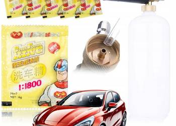 Piana Aktywna 5x 6g + Pianownica 1000ml | do Myjki Ciśnieniowej