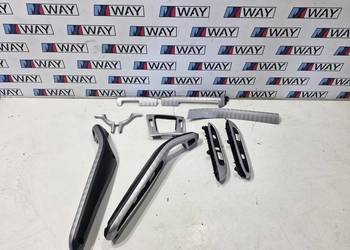  BMW E46 COUPE LISTWY DEKORY ALU KOMPLET ORYGINAŁ