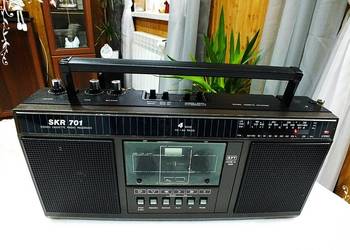 Radioodtwarzacz kasetowy RFT SKR 701 klon Unitra Sprzęt z PRL