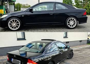 Honda Civic Coupe EM2 1.7 VTEC 2004 Świeża Klima Full Elektryka Wspomaganie