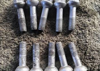 ŚRUBY SZPILKI DO KÓŁ M12x1,5 40 mm Kuliste Kula Mercedes 10 Sztuk Klucz 17