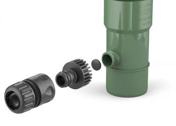 Bryza PVC Odzyskiwacz wody deszczowej 90 mm zielony