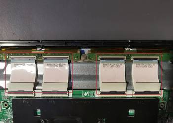 Taśmy TCON 4szt. Samsung UE75MU6102 UE75MU6179