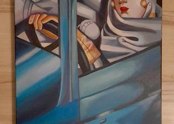 Sprzedam obraz Tamara Łempicka - Kobieta w bugatti
